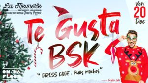 soirée noël Te Gusta BSK