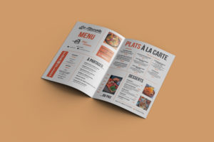 menu printemps 2022 la meunerie restaiurant