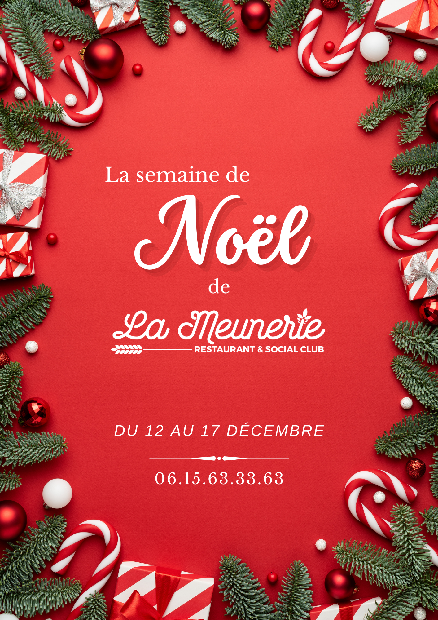 repas noel 2022 restaurant arles la meunerie