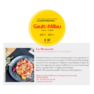 la meunerie restaurant arles gault et millau