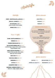 carte 2024 la meunerie restaurant
