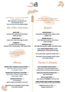 carte 2024 la meunerie restaurant
